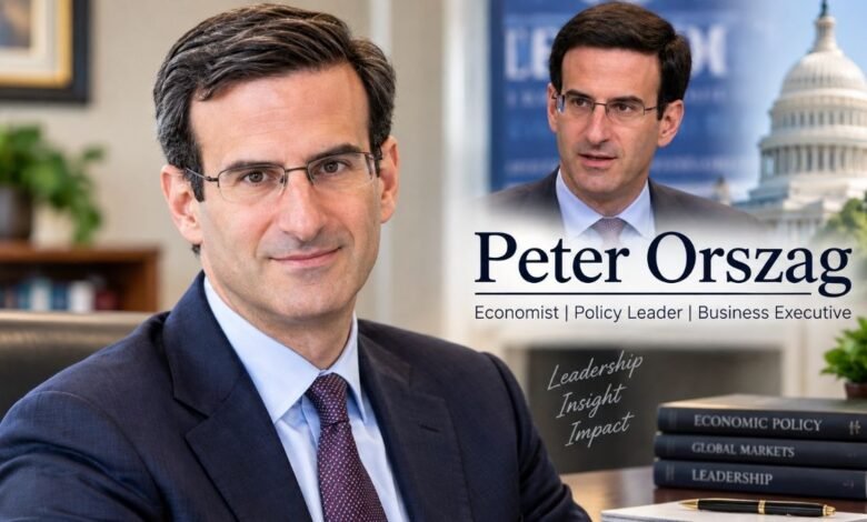 Peter Orszag Hair