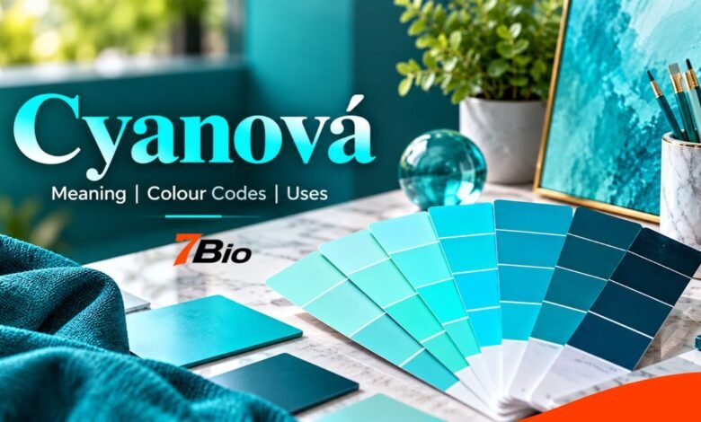 Cyanová