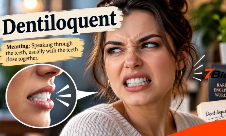 Dentiloquent