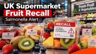 UK Supermarket Fruit Salmonella Recall