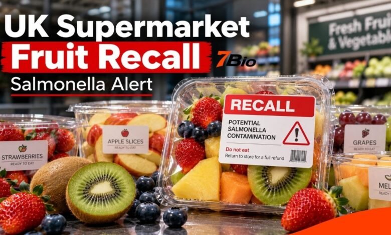 UK Supermarket Fruit Salmonella Recall